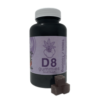 Sticky Tomato’s Blueberry Delta-8 Gummies offer sweet blueberry flavor and calming, indica-like effects. Made in Nashville by Craft Cannabis.