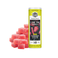 Strawberry Rhubarb Live Resin (Daytrip) Gummies by Modern Herb Co (20 CT) 400 MG THC