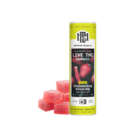 Strawberry Rhubarb Live Resin (Daytrip) Gummies by Modern Herb Co (5 CT) 100 MG THC