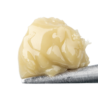 Golden dab of Strawguava Live Rosin with a creamy, terp-rich texture — shop premium sativa rosin now at Consider It Flowers.