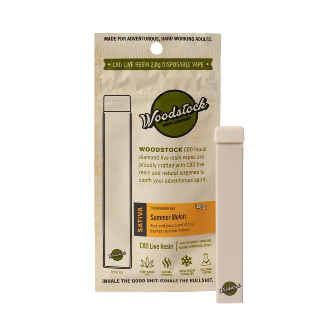 Summer Melon CBD Live Resin 2g Vape by Wildwood