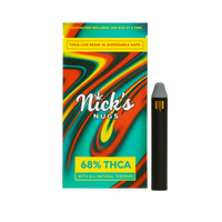 Super Boof Private Reserve 1G Disposable Vape by Nick’s Nugs — hybrid THCa vape with cinnamon, lavender, and lime flavor. Shop premium vapes shipped fast from Consider It Flowers.