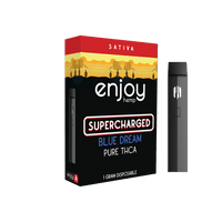 Blue Dream (Supercharged) Pure THCA Disposable Vape by Enjoy Hemp 1 ML