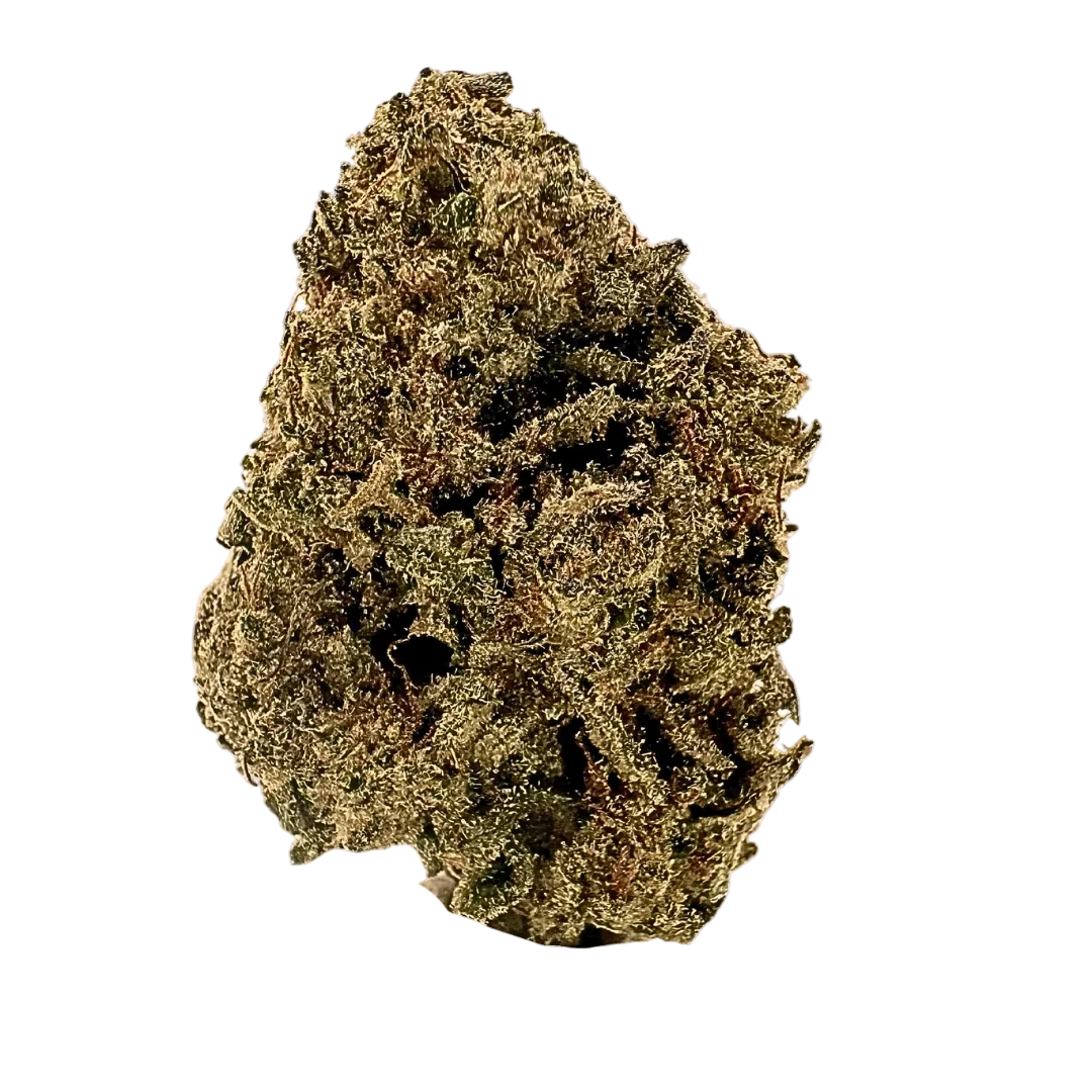 Tahoe OG indica strain with dense green buds and orange hairs. Shop THCa flower online with shipping and Nashville delivery