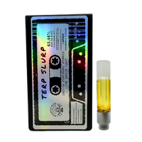 Terp Slurp indica THCa live resin 1G cartridge with sweet citrus flavor and relaxing effects — buy THCa carts online, fast Nashville delivery.