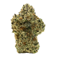 Thin Mintz hybrid strain with frosty green purple buds. Shop THCa flower online with shipping and Nashville delivery