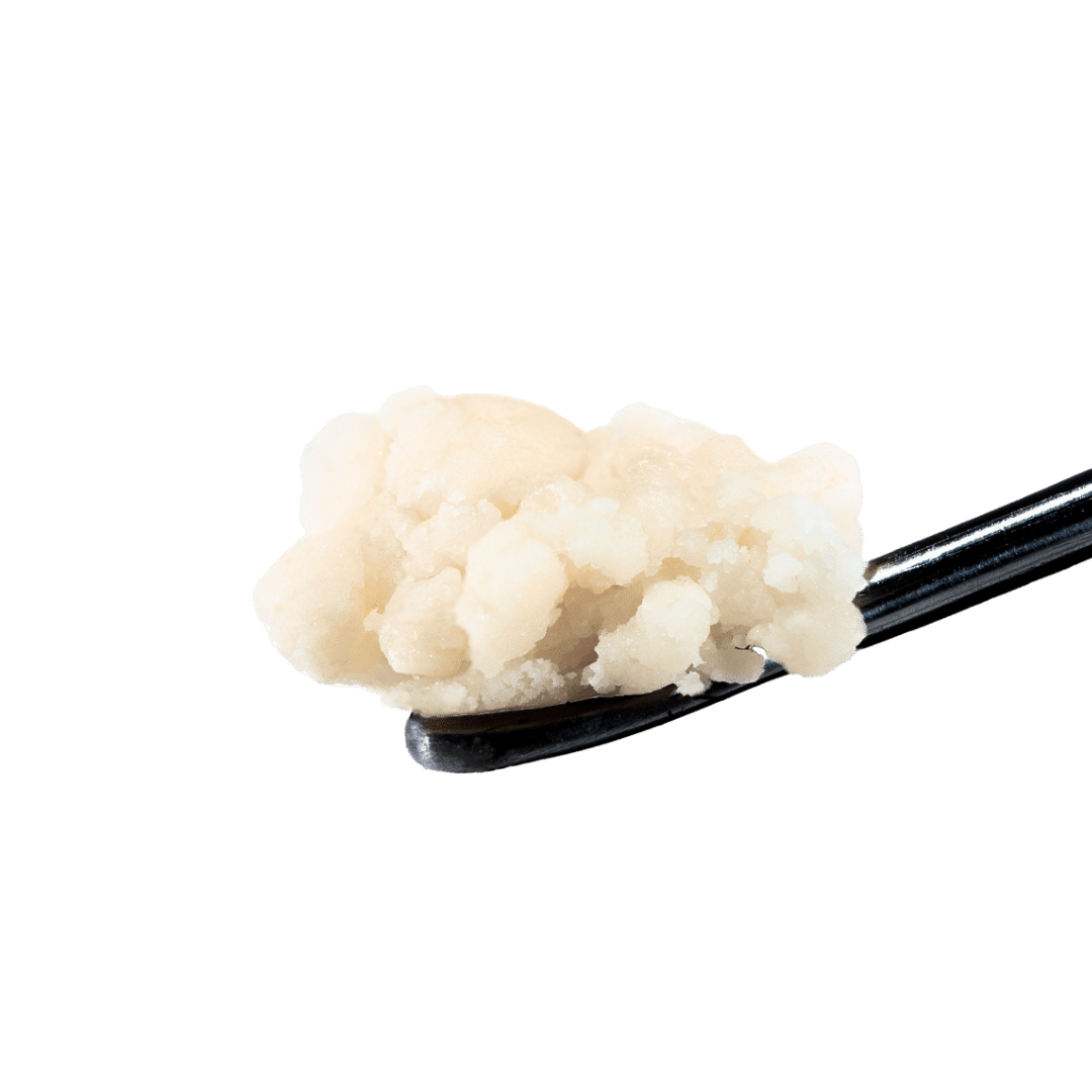Unicorn Poop THCa crumble concentrate by BBXLG in a 2 gram jar with sweet berry, tropical fruit, candy, vanilla, earthy, and lightly gassy flavor notes