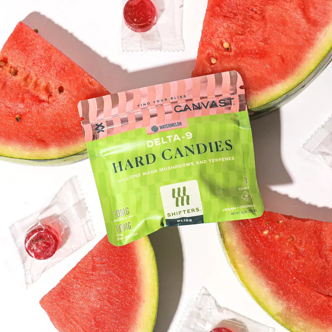 Watermelon Shifters Hard Candies by Canvast Supply Co. (15 CT)