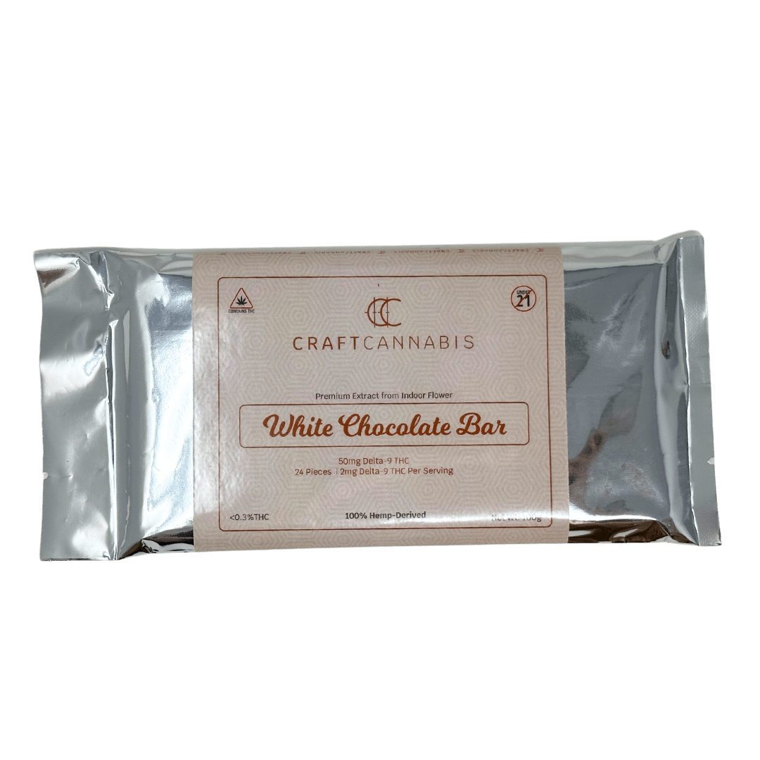 White Chocolate Bar by Craft Cannabis (1 CT) 48 MG THC