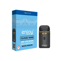 White Widow (Cloud Nine) THCA Live Rosin Disposable Vape by Enjoy Hemp White Widow (Cloud Nine) THCA Live Rosin Disposable Vape by Enjoy Hemp