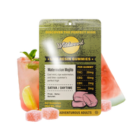 Grab Wildwood Watermelon Mojito Sativa Gummies. Refreshing mint and melon flavor with 20mg THC per piece for a bright daytime buzz.