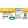 Awaken Capsule by Frontier Hemp | 60 Count|  Supplement Blend of Cannabinoids, Bio Actives, and Enhancers | To Boost Energy and Manage Anxiety | Non-psychoactive