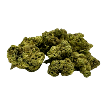 Cheetah Piss THCA flower: pungent, peppery smoke. Clear-headed, alert, and relaxed effects. Gassy, skunky notes with a spicy profile.