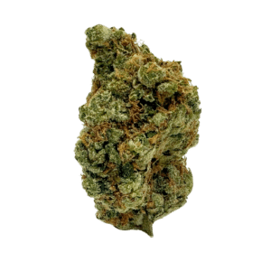 Bright green THCA buds, dense and chunky with orange hairs and crystals. Gassy, skunky aroma with a cheesy twist. Fresh and potent.