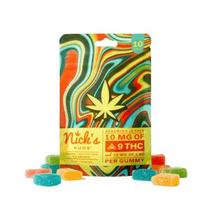 Delta-9 THC Gummies by Nick’s Nugs are for sale from Consider It Flowers