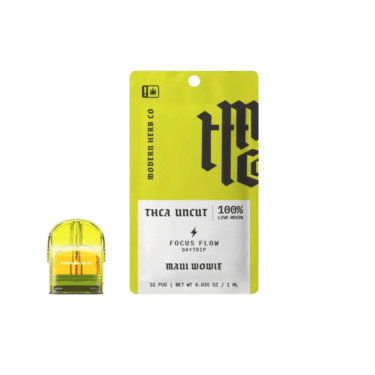 Pure THCA live resin for Maui Wowie effects. Replaceable pod by Modern Herb Co. Shop now!