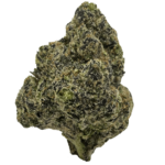 Exotic Codeine Cupz THCA flower showing dense pyramid-shaped buds with deep purple coloring