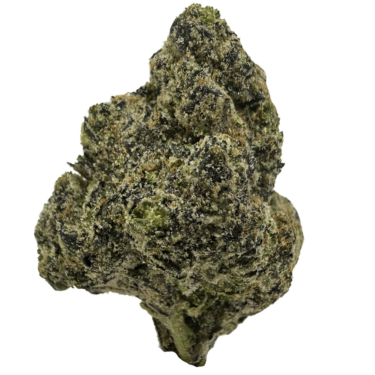 Exotic Codeine Cupz THCA flower showing dense pyramid-shaped buds with deep purple coloring