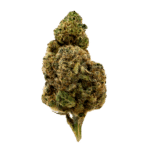 Premium Green Apple Gas THCA flower showing dense lime-green buds with crystalline trichomes